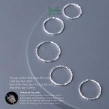  Nhẫn Bạc S925 Thin Ring Yinbe Silver 