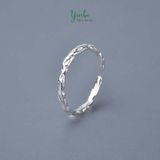  Nhẫn Bạc S925 Stone Vein Yinbe Silver 