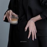  Vòng Tay Bạc (Cuff) Nữ Timber Yinbe Silver 