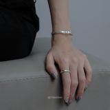  Vòng Tay Bạc (Cuff) Nữ Timber Yinbe Silver 
