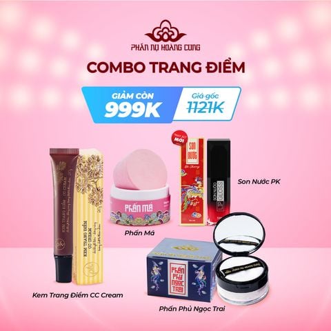 COMBO TRANG ĐIỂM + Phấn Má Hồng