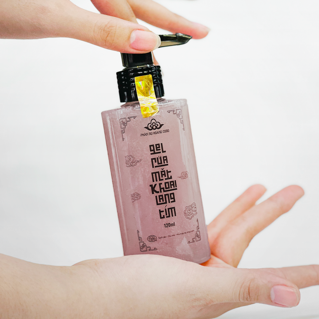 07 - Gel rửa mặt khoai lang tím (120ml)