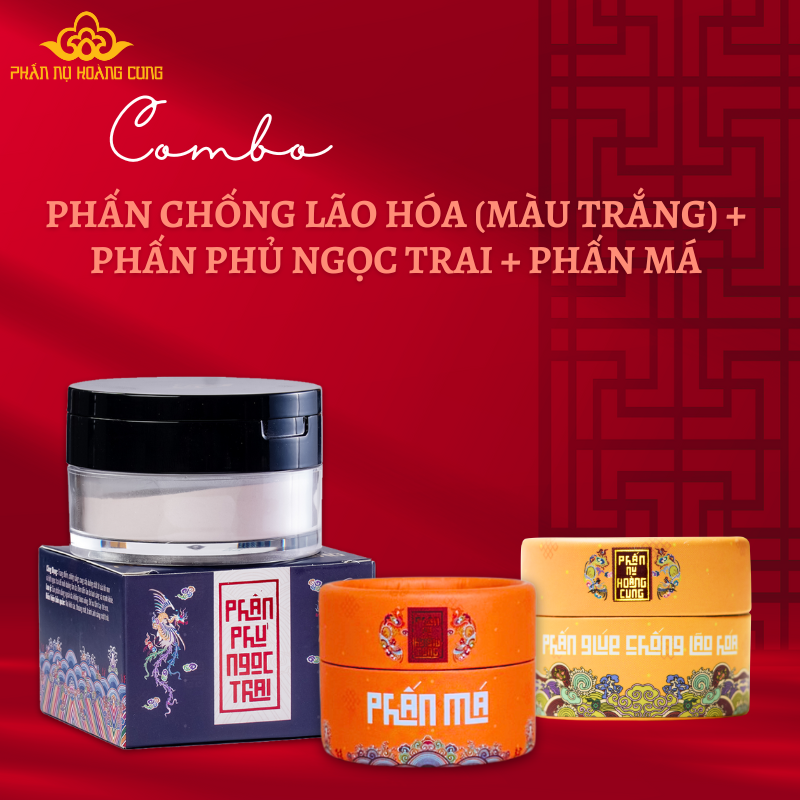Combo trang điểm dưỡng da 3 (Phiên Bản Lưu Niệm)