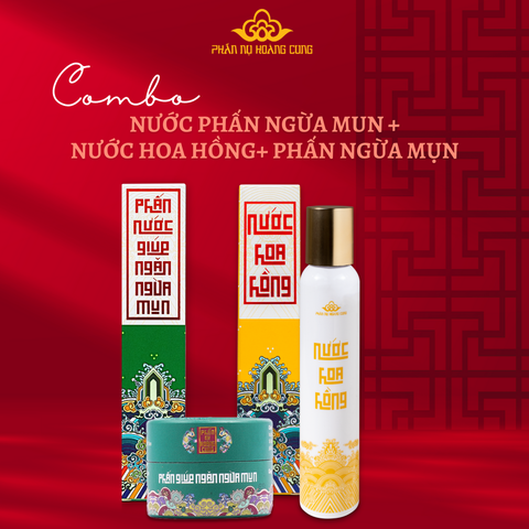 Bộ Ngừa Mụn Cơ Bản Phấn Nụ Hoàng Cung