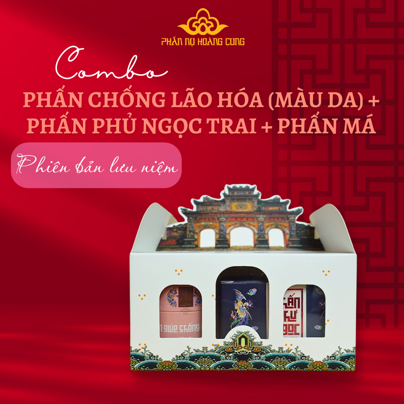 Combo trang điểm dưỡng da 2 (Phiên Bản Lưu Niệm)