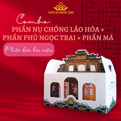 Combo trang điểm dưỡng da 1 (Phiên Bản Lưu Niệm)
