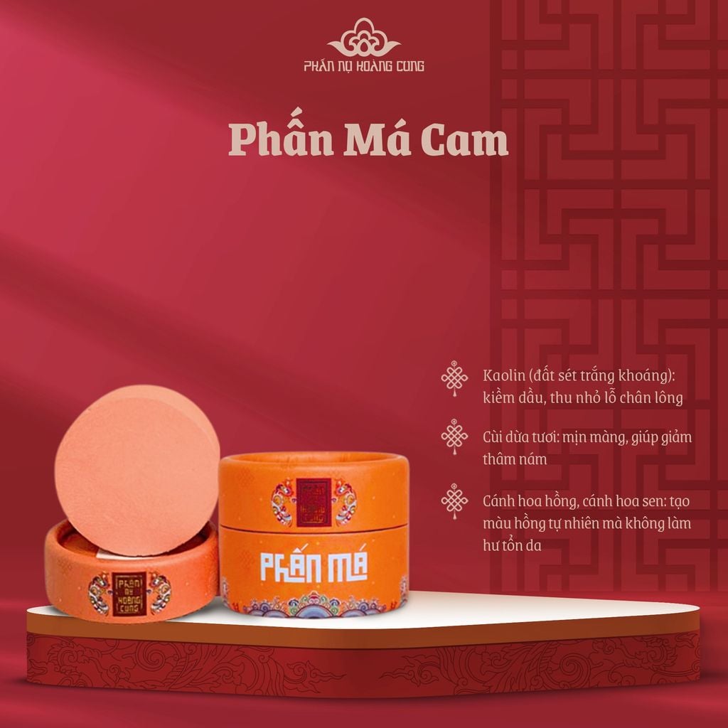 Combo Kem Dưỡng Ẩm + Phấn Chống Lão Hóa + Phấn Má - PHẤN NỤ HOÀNG CUNG (Phiên Bản Lưu Niệm)