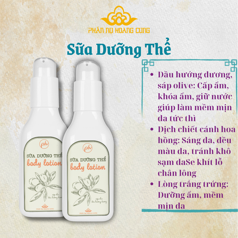 09 - Sữa Dưỡng Thể Phấn Nụ Hoàng Cung Dung Tích 200ml