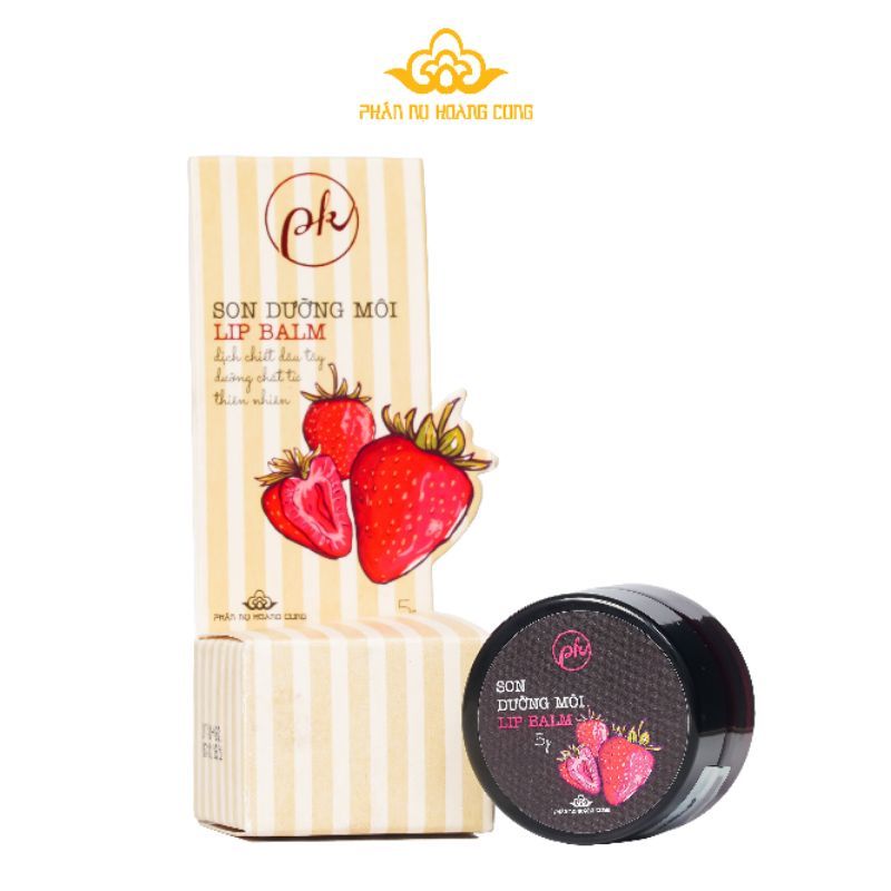 Son Dưỡng Dâu Tây Phấn Nụ Hoàng Cung Trọng Lượng 5g