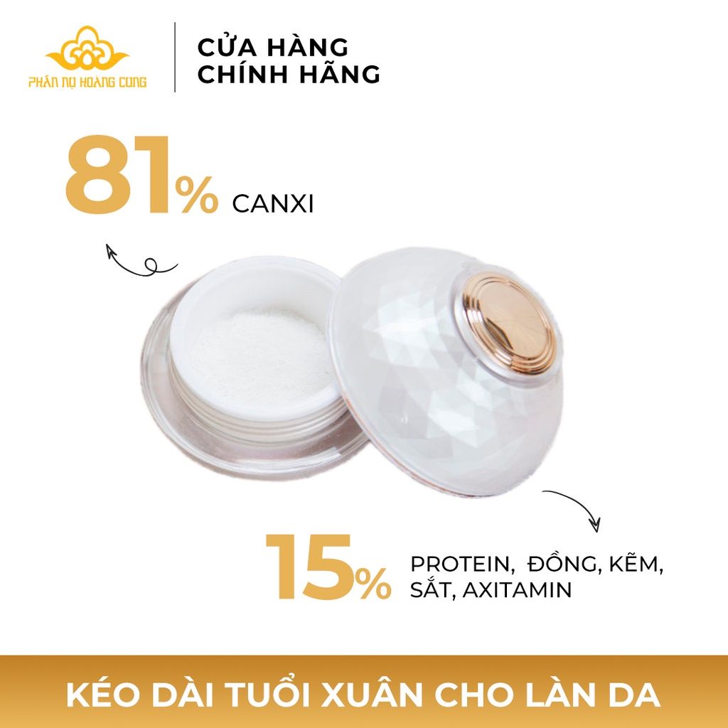 Bột Ngọc Trai Nguyên Chất Thiên Nhiên Phấn Nụ Hoàng Cung Trọng Lượng 30g