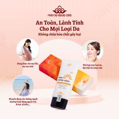 Kem Chống Nắng Vật Lý SPF50+ PA++++ Dưỡng Da Kiềm Dầu 60G - Phấn Nụ Hoàng Cung