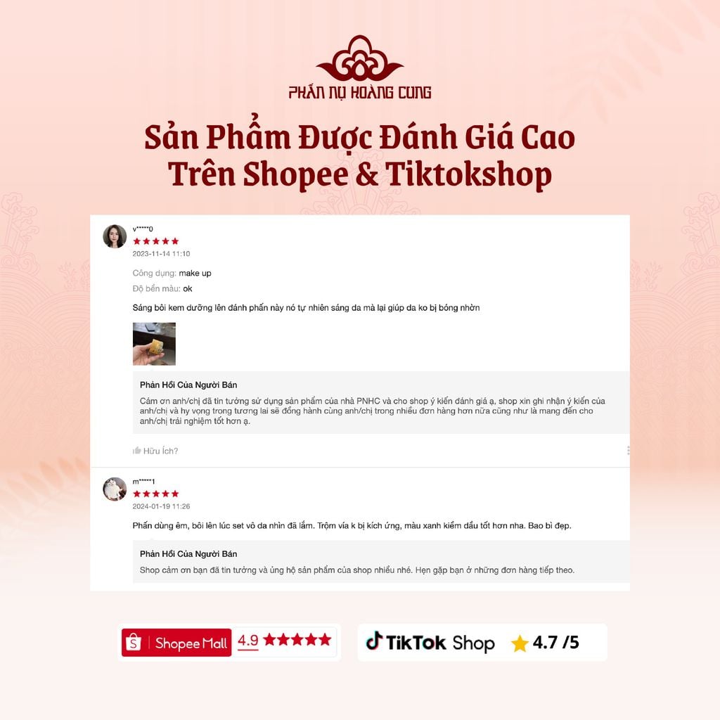 Phấn Nén Trang Điểm Chống Lão Hóa Cho Làn Da Sáng Mịn 25G (Màu Trắng) - Phấn Nụ Hoàng Cung