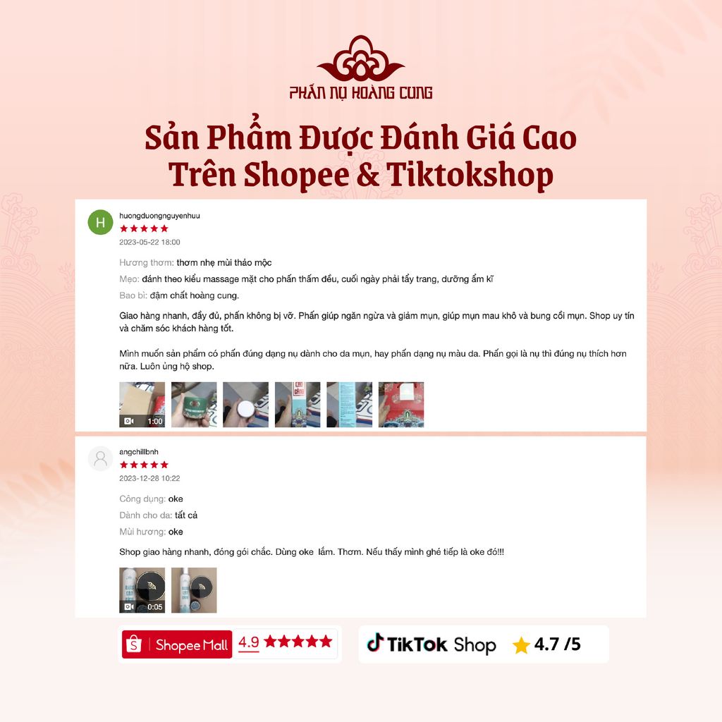 Nước Cân Bằng Độ Ẩm, Sạch Sâu & Trẻ Hóa Da 100ml (Toner) - Phấn Nụ Hoàng Cung