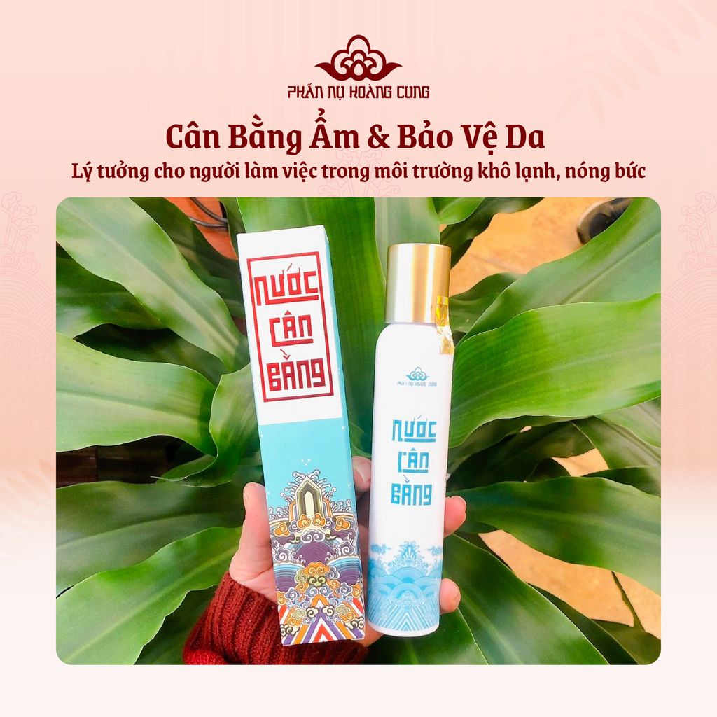 Nước Cân Bằng Độ Ẩm, Sạch Sâu & Trẻ Hóa Da 100ml (Toner) - Phấn Nụ Hoàng Cung