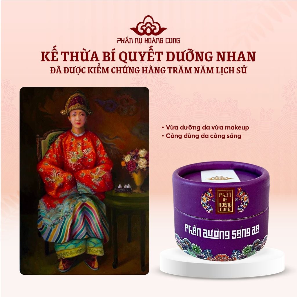 Phấn Dưỡng Sáng Da, Mờ Thâm Nám 25G - Phấn Nụ Hoàng Cung