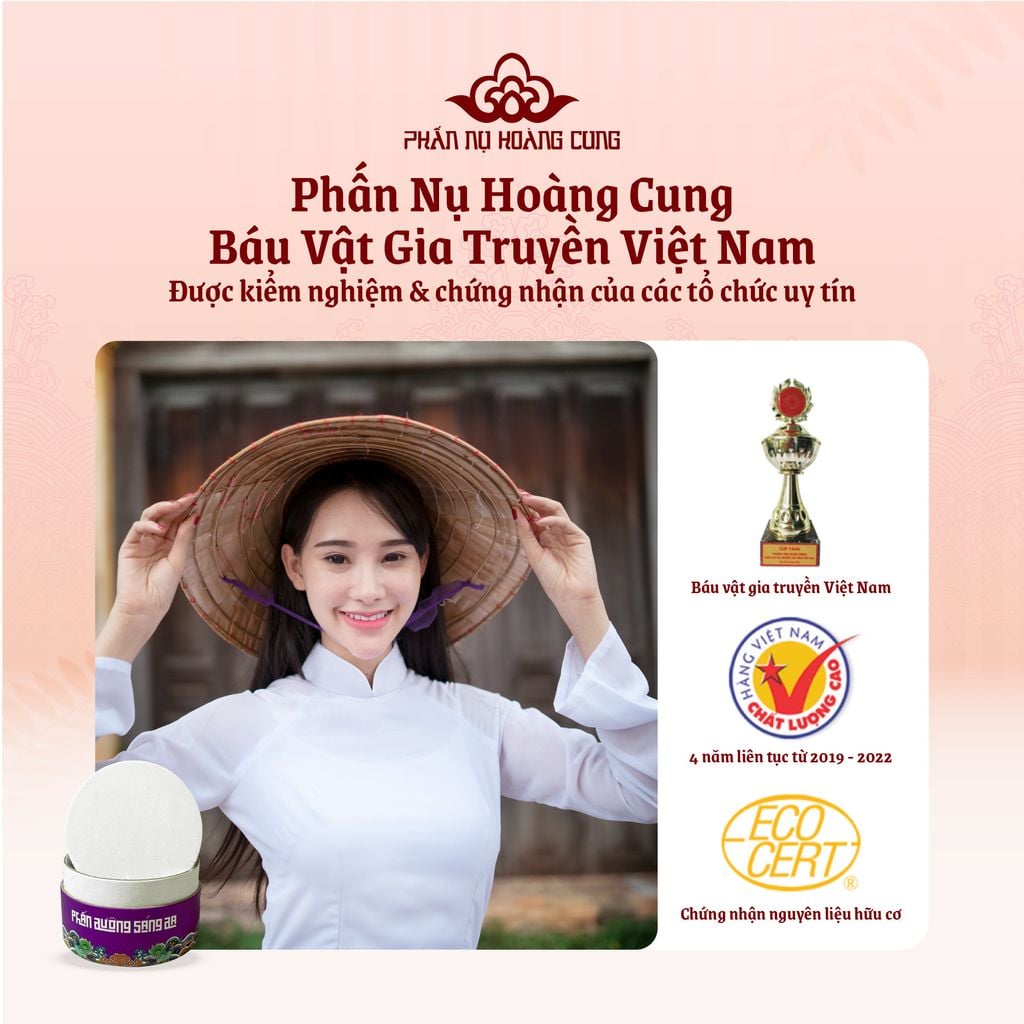 Phấn Dưỡng Sáng Da, Mờ Thâm Nám 25G - Phấn Nụ Hoàng Cung