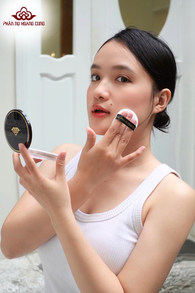 Phấn Phủ Ngọc Trai Phấn Nụ Hoàng Cung size 5g