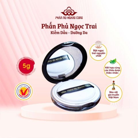 Phấn Phủ Ngọc Trai Phấn Nụ Hoàng Cung size 5g