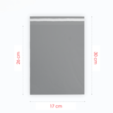  ET0S - 17x30 cm [100 túi/pack] - Túi nilon tiết kiệm gói hàng 