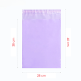  ET2TP - Túi nilon đóng hàng - Tím Pastel - 28x42cm 