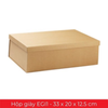  10 Hộp giày EGI1 - 33x20x12.5 cm 