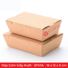  Hộp giấy đựng đồ ăn - EFH1A - 18x12x5 cm 
