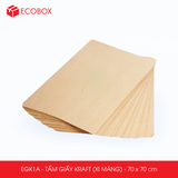  EGK1A - 70x70 cm [50 tờ/ pack] - Giấy Kraft đóng hàng - Giấy Xi măng gói hàng 