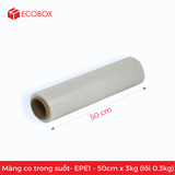  2 Màng Co PE Trong suốt - EPE1 - 50cmx3kg (lõi 0.3 kg) 
