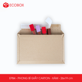  EPB4 – 26x19cm – PHONG BÌ GIẤY CARTON MÀU XÁM 