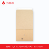  EBM2 - 25x17x6cm - HỘP CARTON THAY ĐỔI CHIỀU CAO 