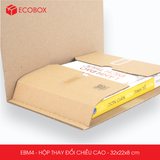  EBM4 - 32x22x8cm - HỘP CARTON THAY ĐỔI CHIỀU CAO 