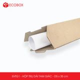  EHTG1 - Hộp trụ dài tam giác - D5x35 cm 