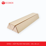  EHTG1 - Hộp trụ dài tam giác - D5x35 cm 