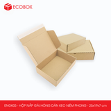  ENGK05 - 25x19x7cm - HỘP NẮP GÀI HÔNG KEO NIÊM PHONG 