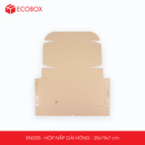 ENG05 - 25x19x7cm - HỘP NẮP GÀI HÔNG 