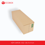  EC2 - 25x9x9 cm - Thùng hộp carton - Hộp cao 