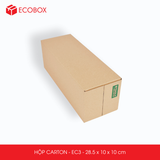  EC3 - 28.5x10x10 cm - Thùng hộp carton - Hộp cao 