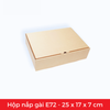  E72 - 25x17x7 cm - Hộp carton nắp gài 