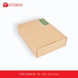  E4 - 20x15x5 cm - Thùng hộp carton 