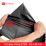  100 Túi/Pack Nilon giao hàng ET2B - 42x28 cm 