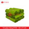  100 Túi/Pack Nilon giao hàng ET0X - 30x17 cm 