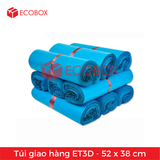  100 Túi/Pack Nilon giao hàng ET3D - 52x38 cm 