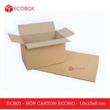  EEC01 - 10x10x8 cm - Hộp Carton Siêu Tiết Kiệm ECONO 