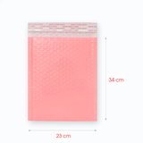  ETS4H - 34x23cm - Túi poly chống sốc - Hồng 