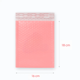  ETS1H - 18x16cm - Túi poly chống sốc - Hồng 