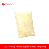  EGR1V - Giấy rơm lót hộp quà - Màu vàng 