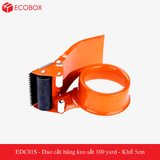  EDC01S - Dao cắt băng keo sắt 100 yard - Khổ 5cm 