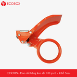  EDC01S - Dao cắt băng keo sắt 100 yard - Khổ 5cm 