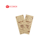  EFT1N5NN - Túi bánh mì nâu in nâu - "Giỏ bánh mì" - 24x10x4 cm 