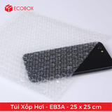  EB3A - 25x25 cm - Túi Bóng Khí - Màng Xốp Hơi 
